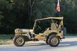 Willys Overland Jeep MB mit Anhnger 1945